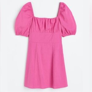 H&M Divided puff sleeved mini dress